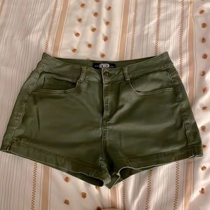 Olive green daisy dukes